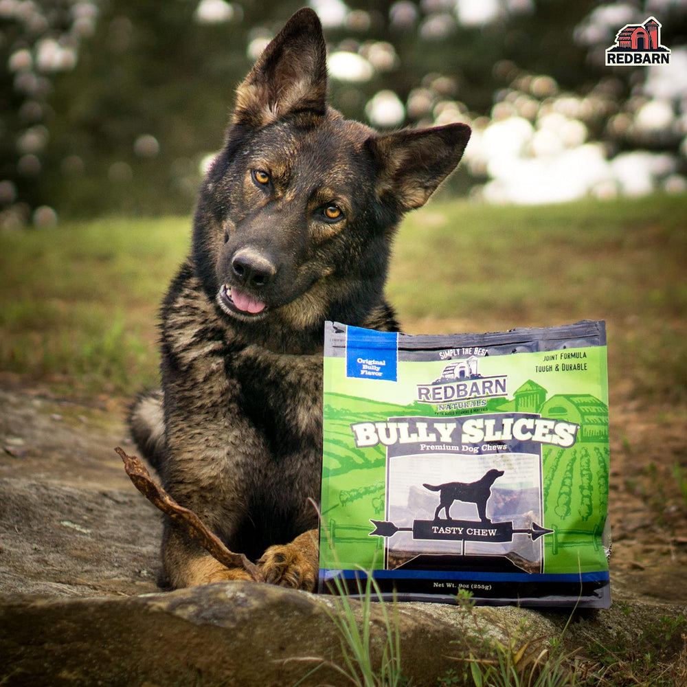 Redbarn Bully Slices bleuets-vitamine-e, saveur naturelle et nutriments utiles pour chien.