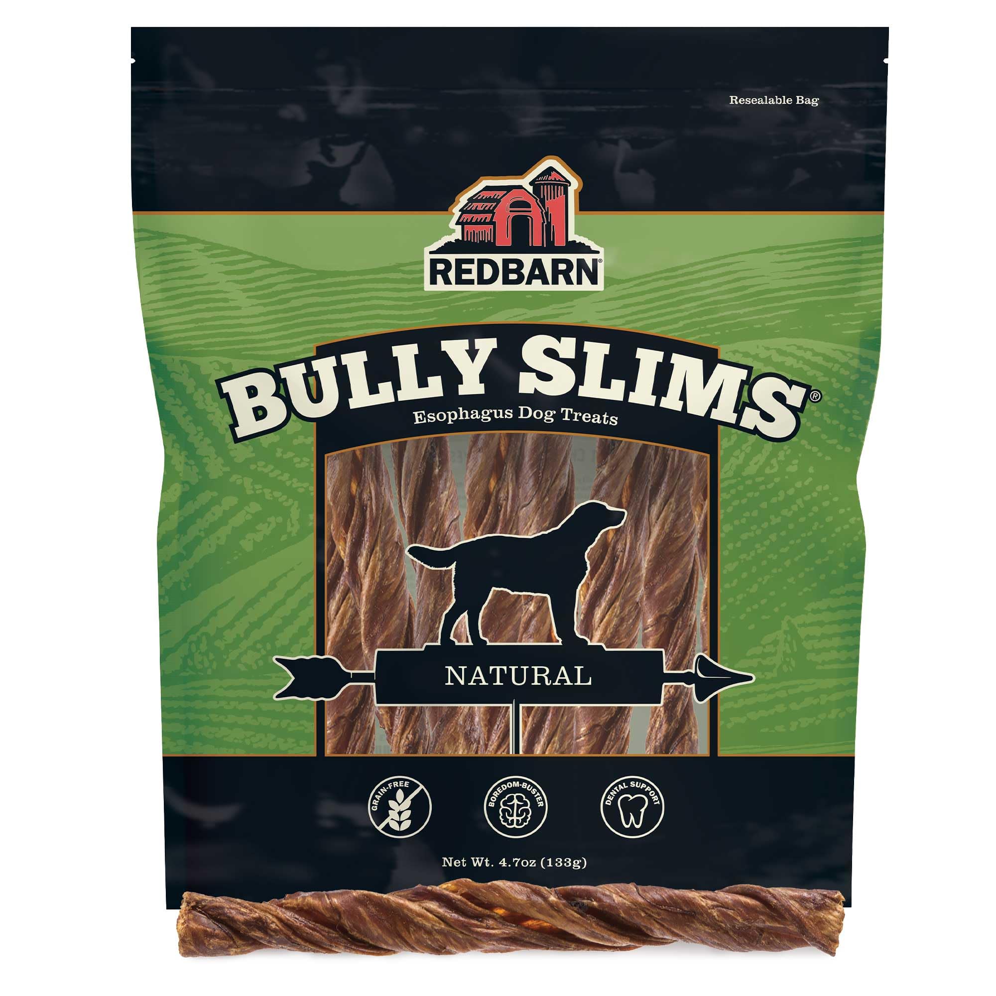 Redbarn Bully Slims emballage pratique, idéal pour les sorties avec chien