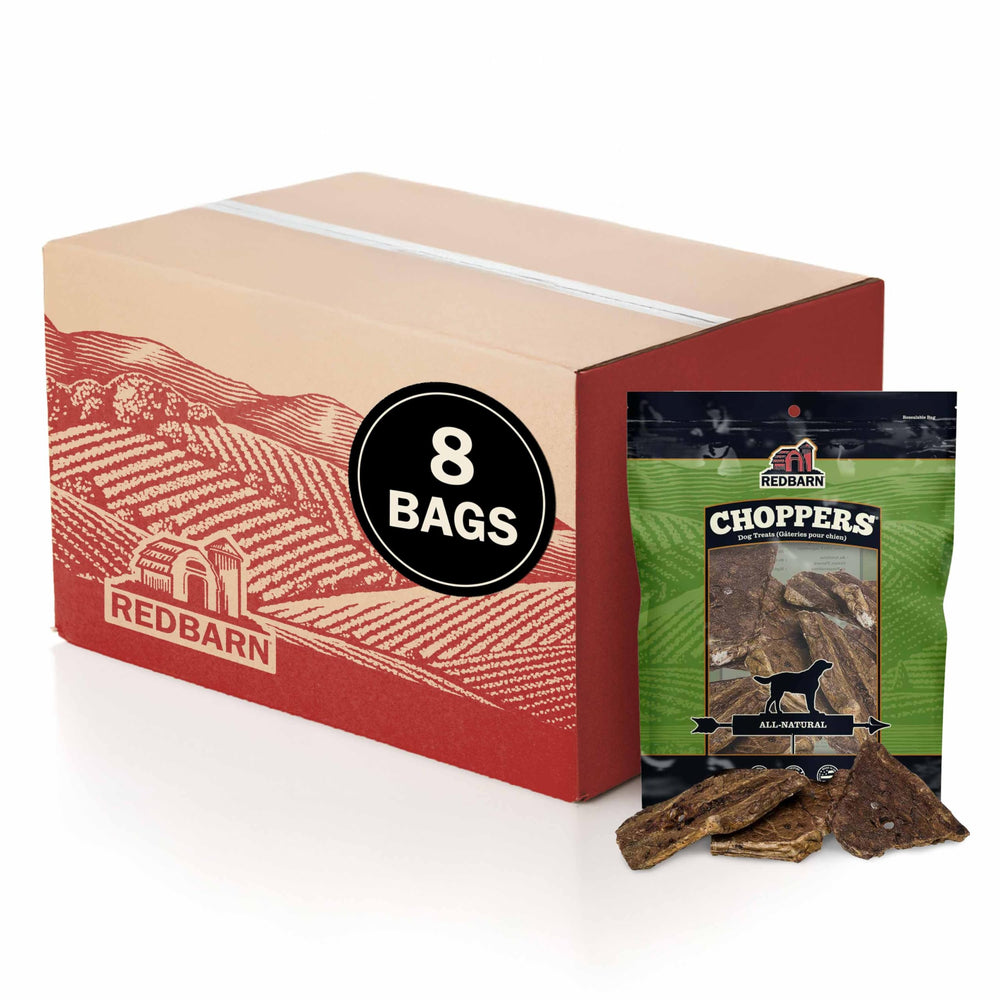 Redbarn Choppers conditionnement-boite: pratique à ranger et conserver frais.