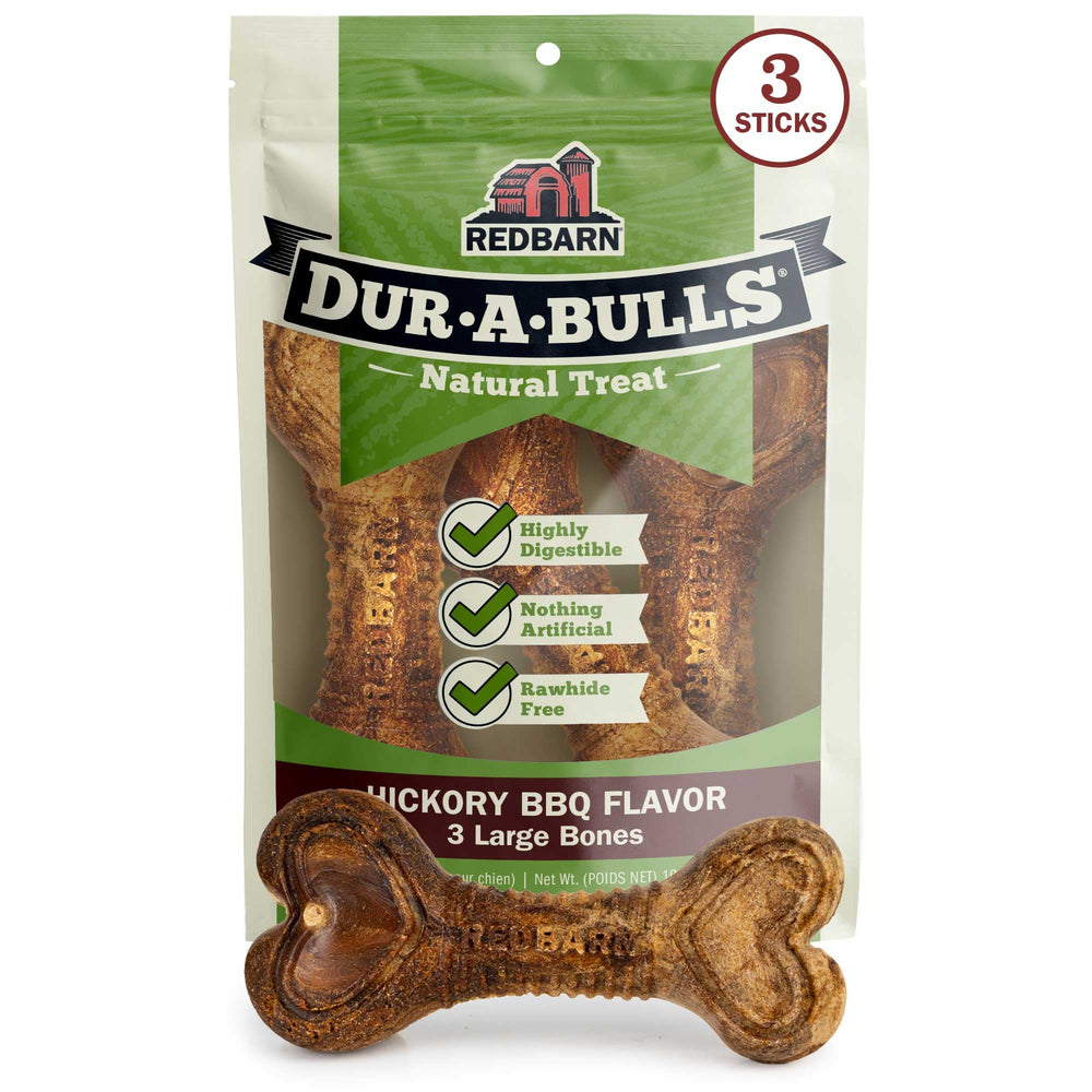 Redbarn Dur-A-Bulls, os Hickory gros 01, mastication longue et satisfaisante.