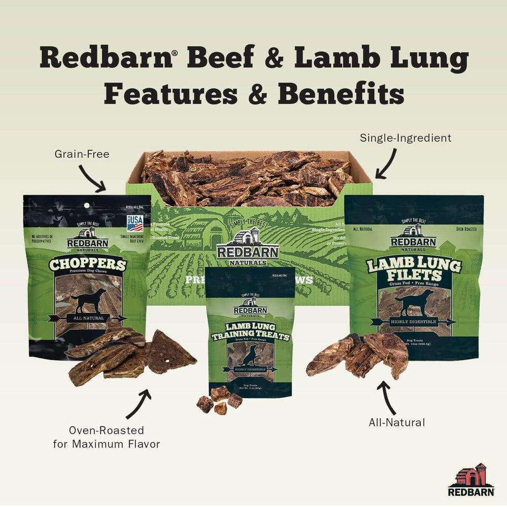 Redbarn filets poumon d'agneau: produit americain, qualite et traceabilite.