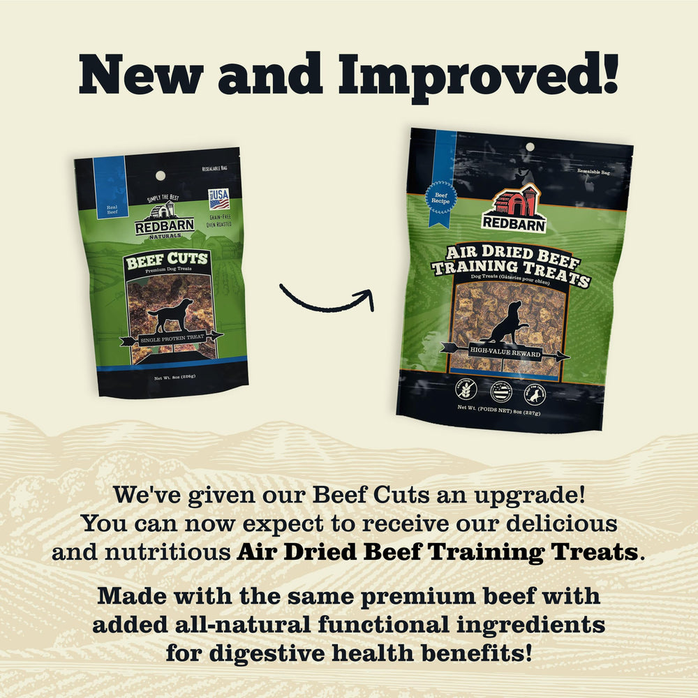 Ingrédients naturels sans céréales avec boeuf de qualité supérieure.