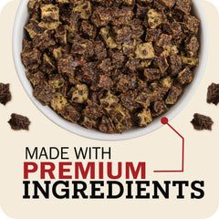 Redbarn Powerfood huile-saumon-graines-lin, soutien nutritionnel et brillance pelage pour chien.