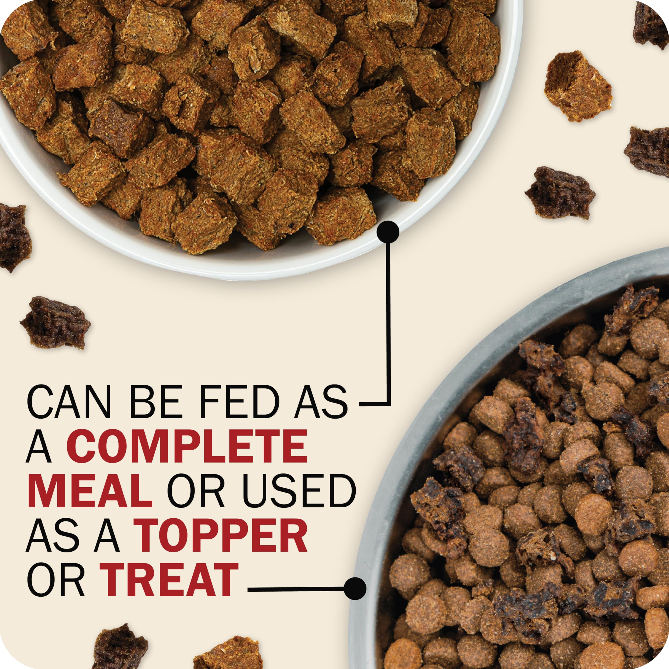 Redbarn Powerfood protéines élevées, nutrition canine équilibrée et satisfaisante.
