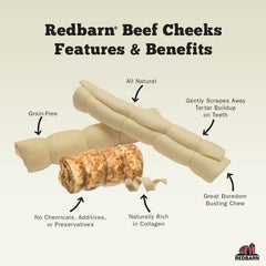 Friandise Redbarn sans céréales ni additifs pour chien sensible.
