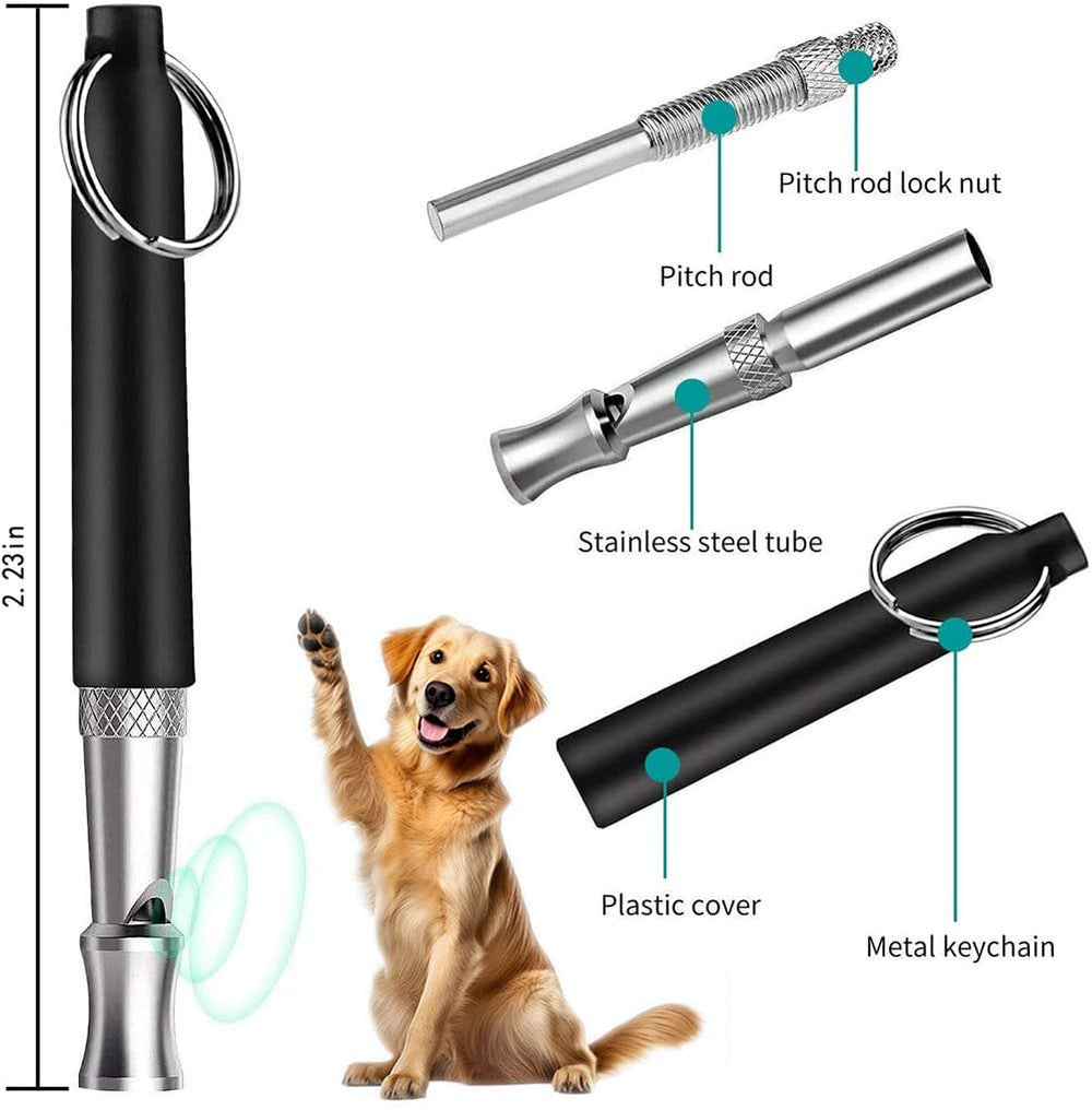 Reddeda sifflet 3 frequences – adapte la tonalité idéale pour chaque chien.