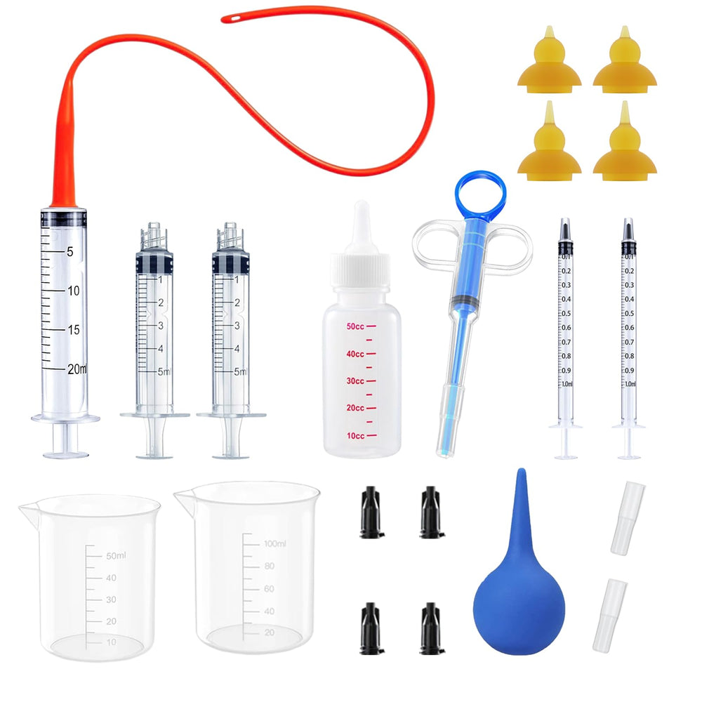 REDDODOU Kit-biberon-chaton : biberon sûr pour nourrir les chatons en douceur.