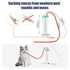 Tubes rouges 8FR REDDOUDOU pour petits animaux, faciles à manipuler.