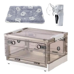 REDDODOU Chambre oxygène 55L pour animaux, espace sûr.
