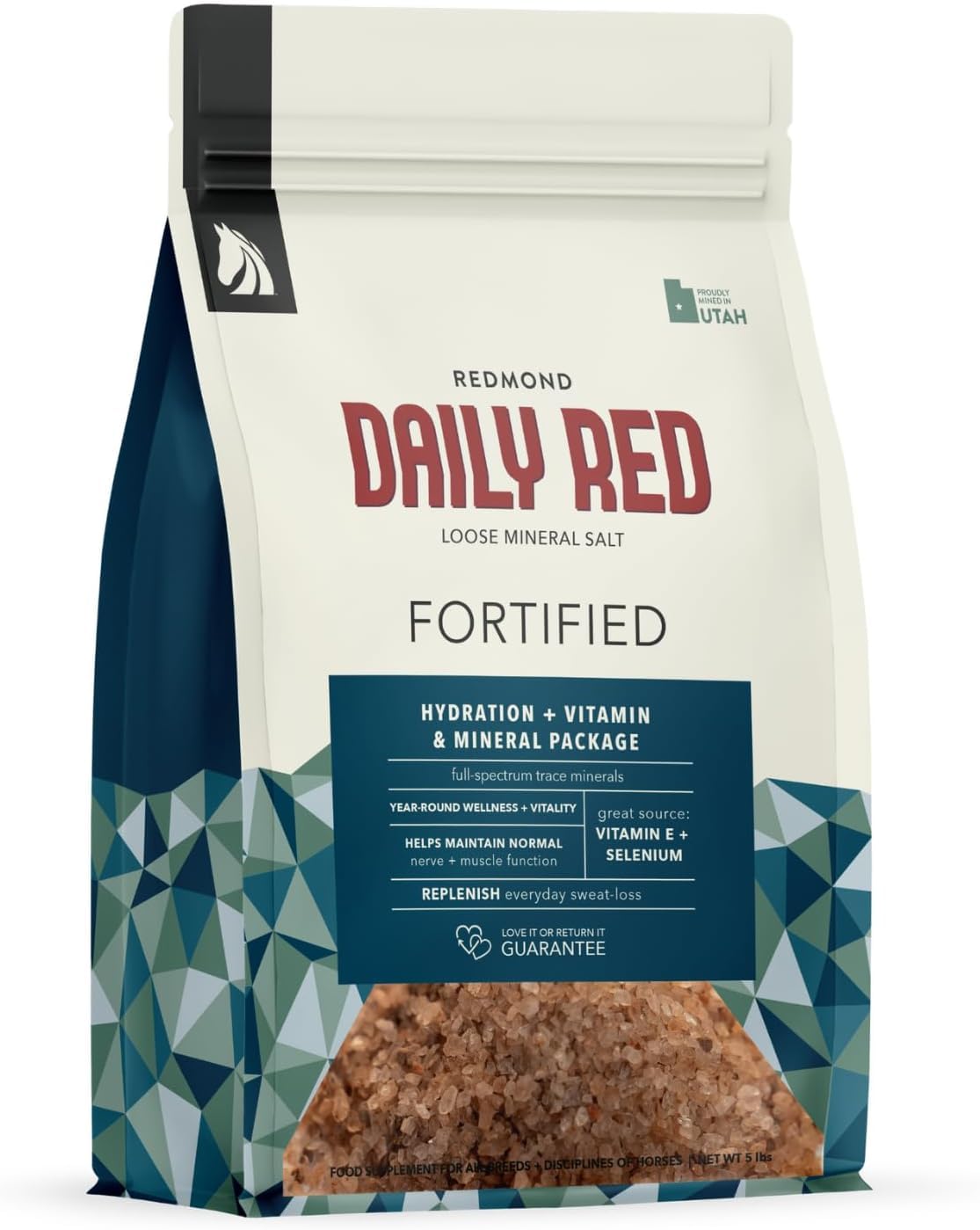 Daily Red bouteille: pratique pour ajouter le sel minéral à l'alimentation quotidienne.