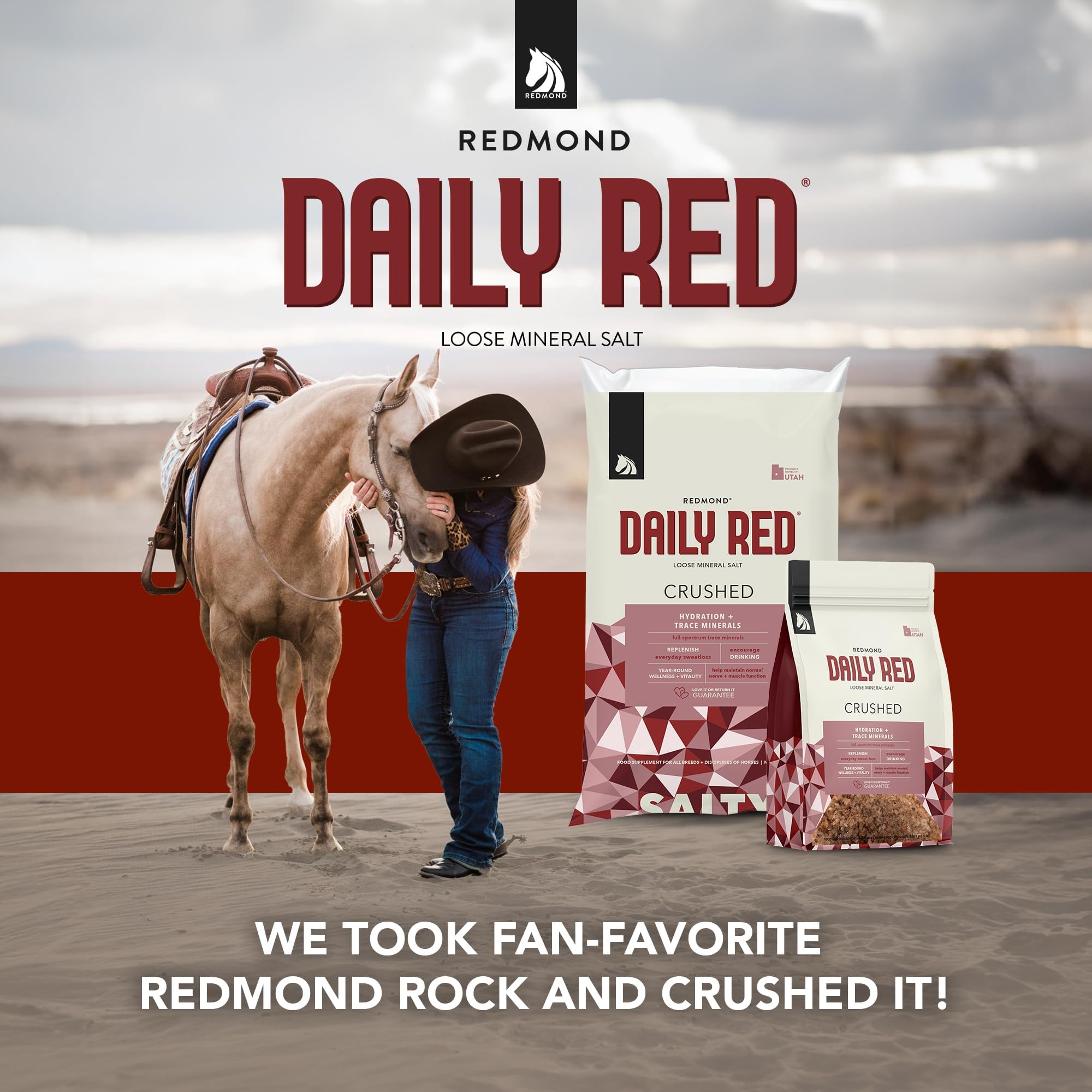 REDMOND Daily Red, goût agréable, incite à la prise quotidienne.