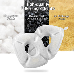 Redoso filtre-fontaine 135oz-4l : adaptée aux fontaines volumineuses pour chiens et chats.