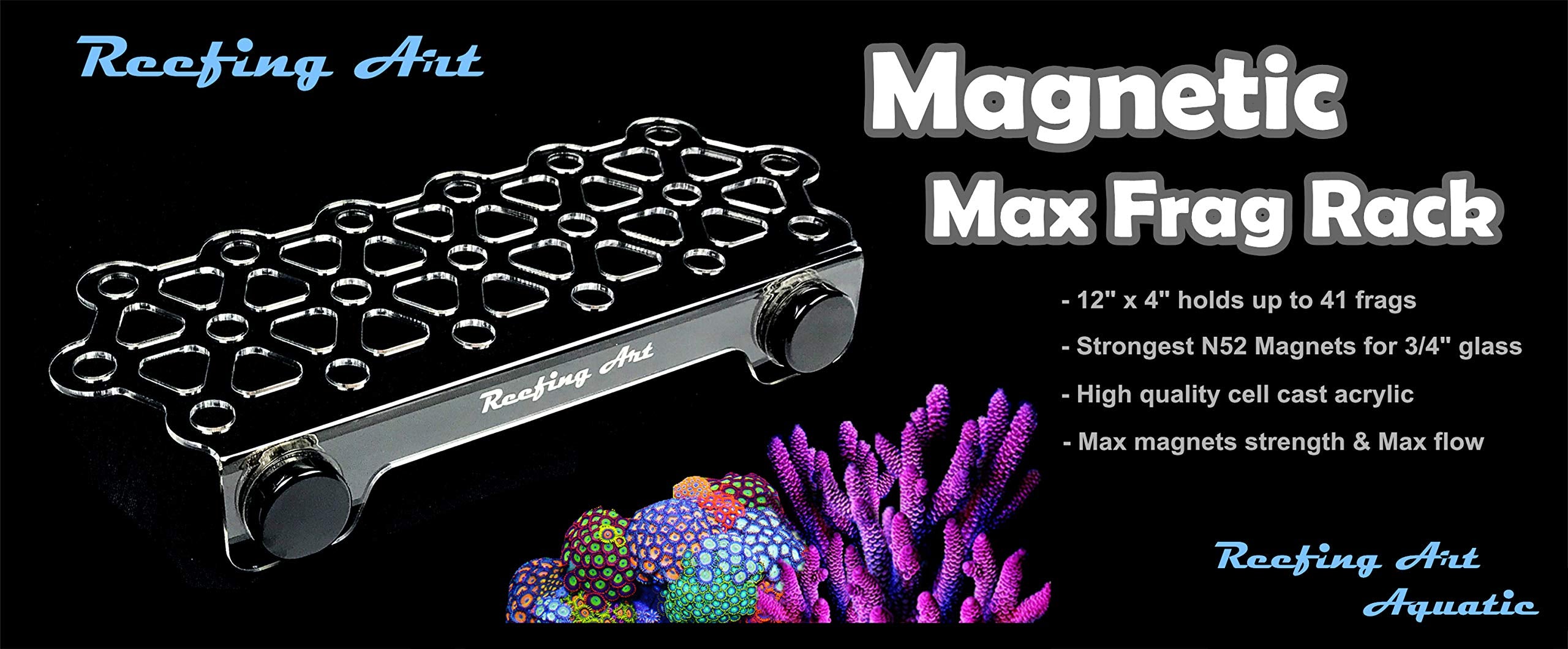 Reefing Art aimants neodyme N52 puissance durable pour maintien fiable