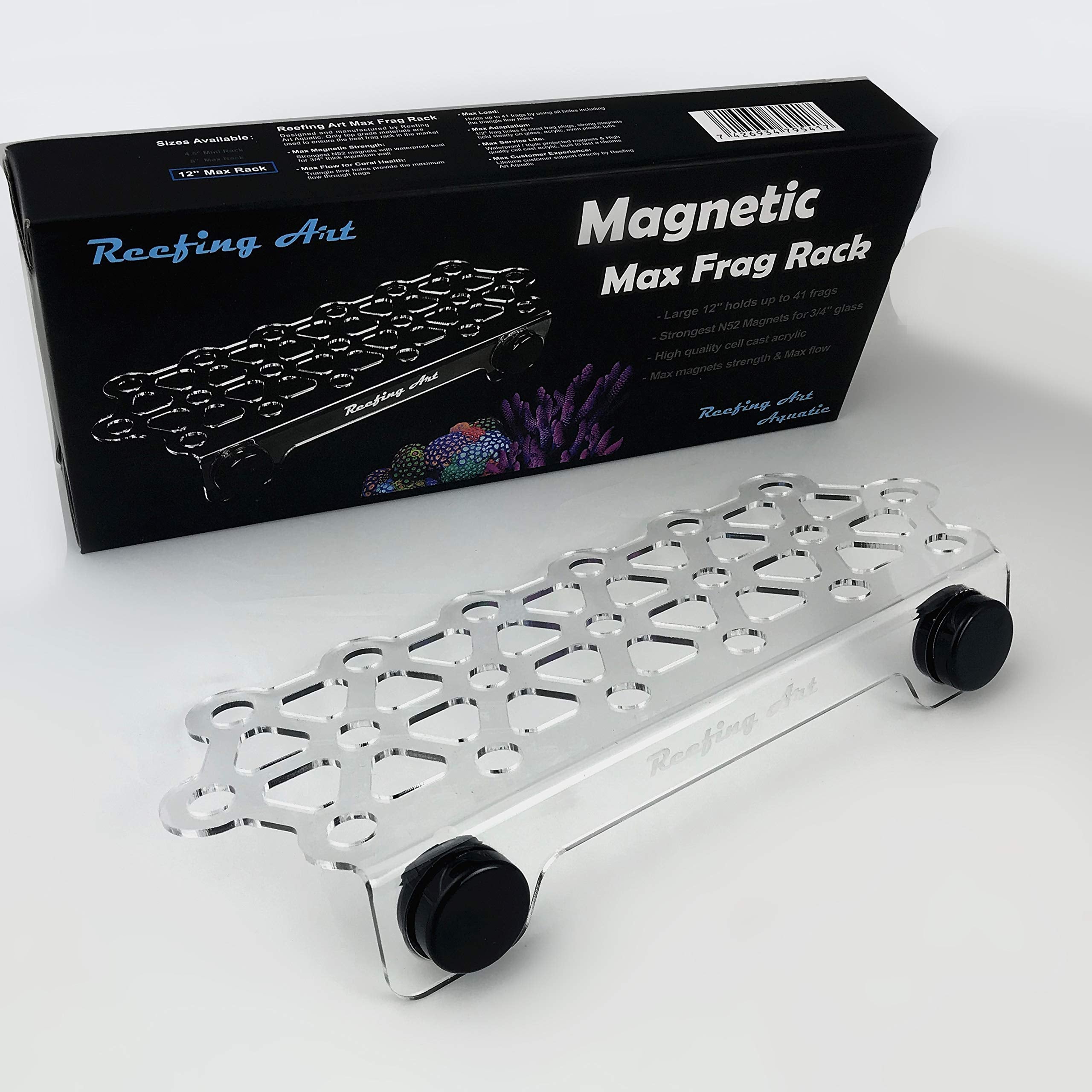 Reefing Art : 41 plugs frag faciles à organiser sur le support.