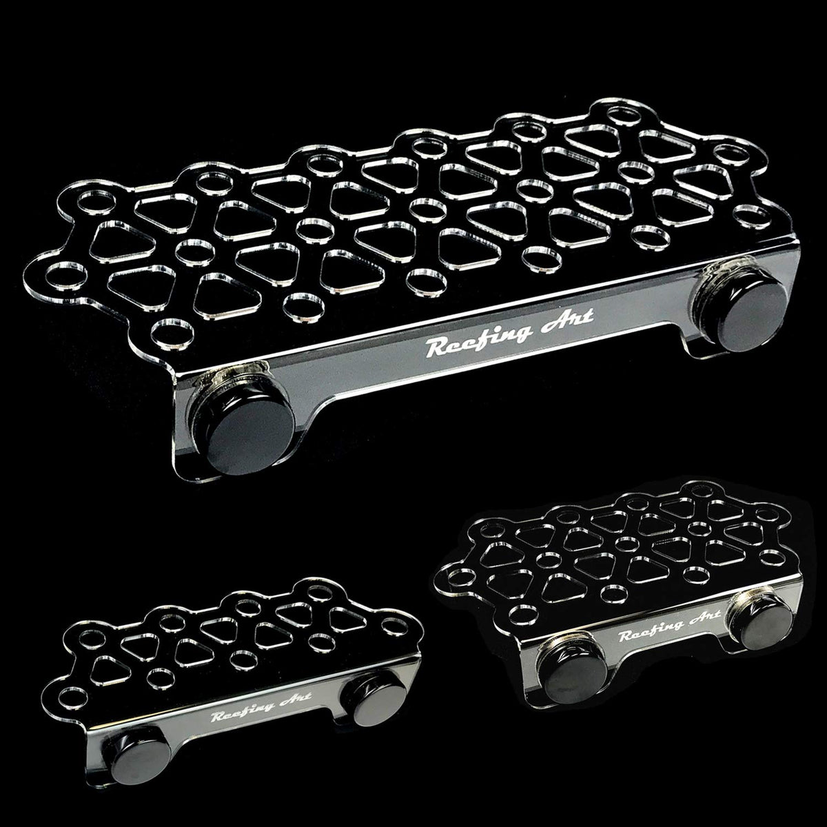 Reefing Art : rack frag coraux avec aimants N52 pour fixation sûre sur surface.
