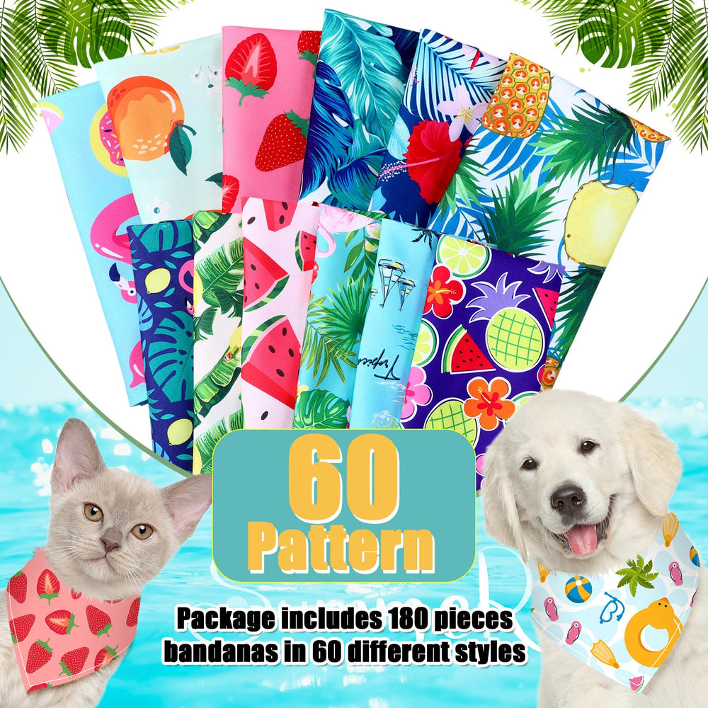Bandana Reginary Hawaii en polyester léger, impression nette et durable