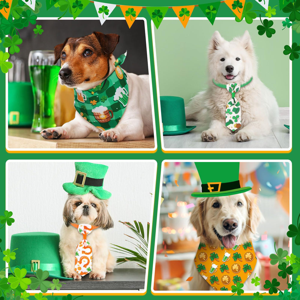 Bandanas Reginary lavables Saint-Patrick, lavage facile et réutilisation annuelle.