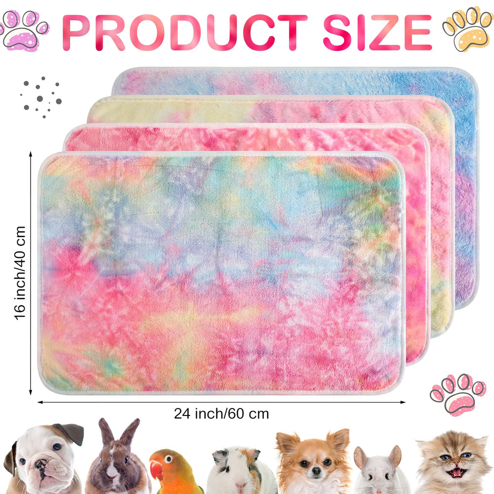 Reginary fleece doux cobaye 24x16 – confort chaud pour siestes et jeux