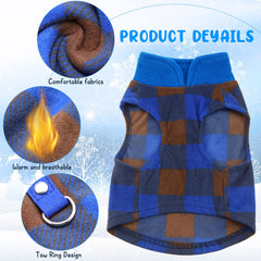 Gilet polaire Reginary pour chien X-Large, texture douce et chaleur agréable.