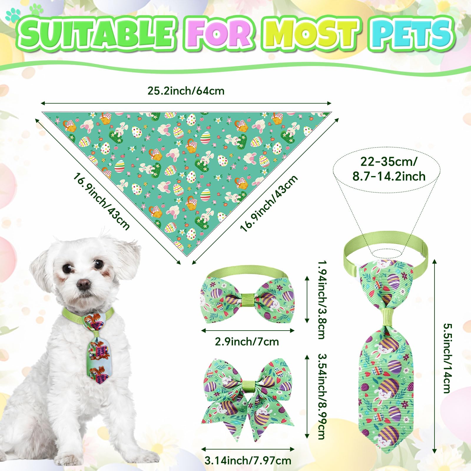 Noeud papillon Reginary pour chien, ajustable, parfait pour les sorties.
