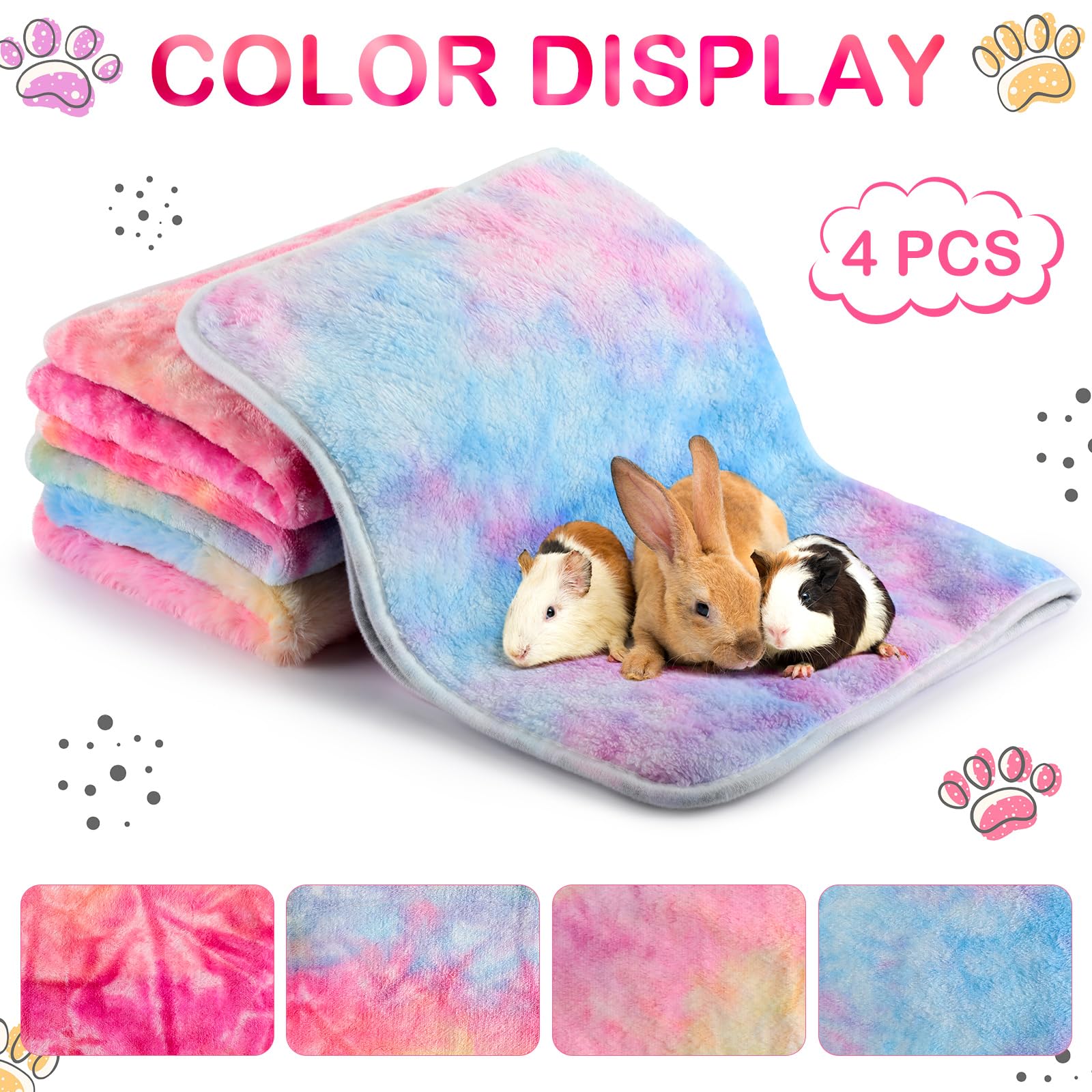 Reginary tapis linge anti-odeurs cobaye 24x16 – réduit les odeurs dans l’enclos