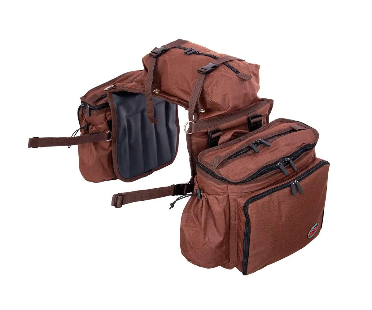 Face du sac isotherme Reinsman Deluxe monté sur selle avec accessibilité rapide.