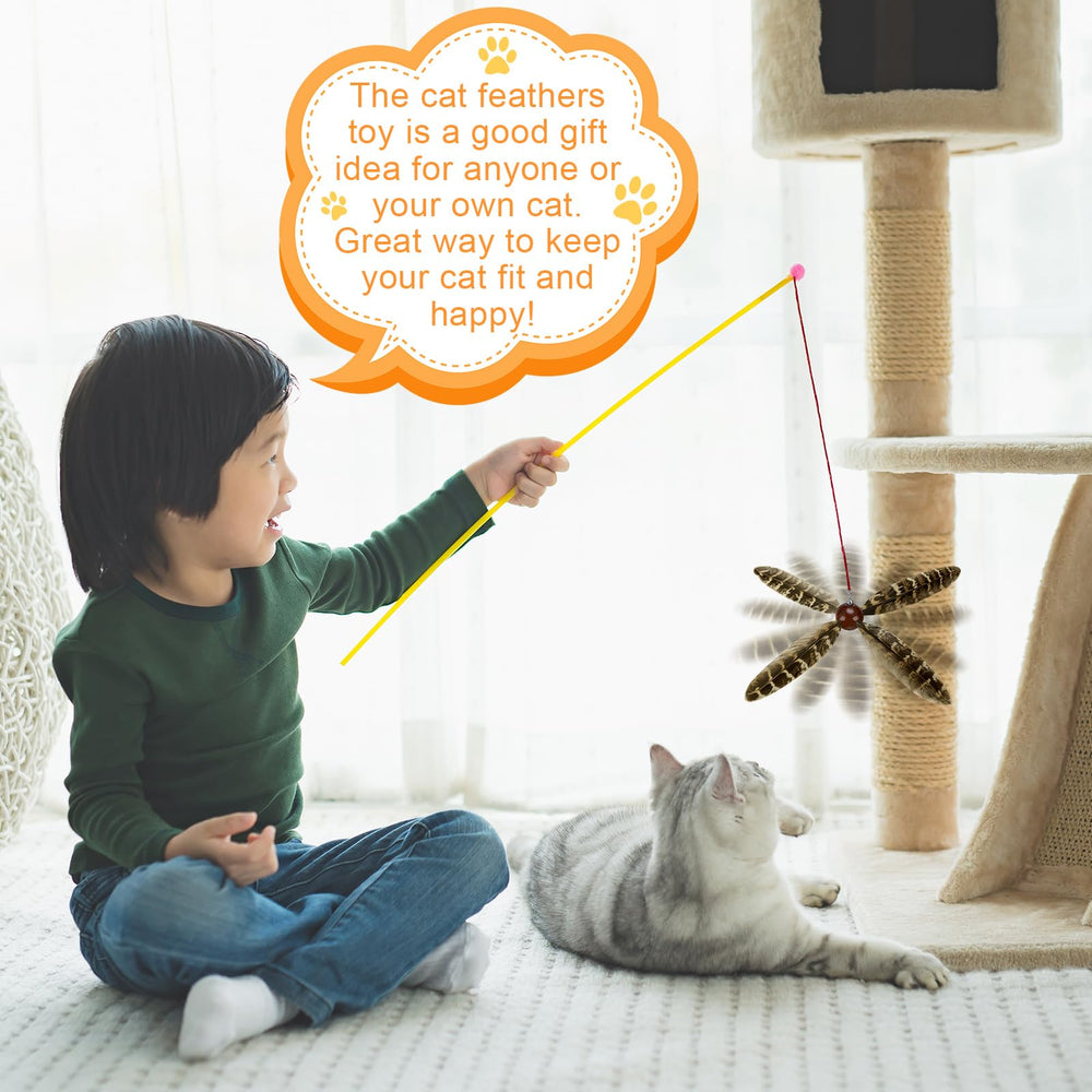Relaxgiant cadeau chat plume-refill : cadeau pratique pour les passionnés de félins.