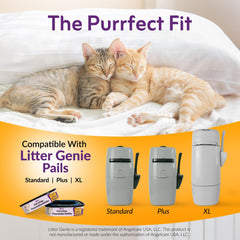 Reli sacs recharge Litter Genie Plus compatibles pour plus de commodité