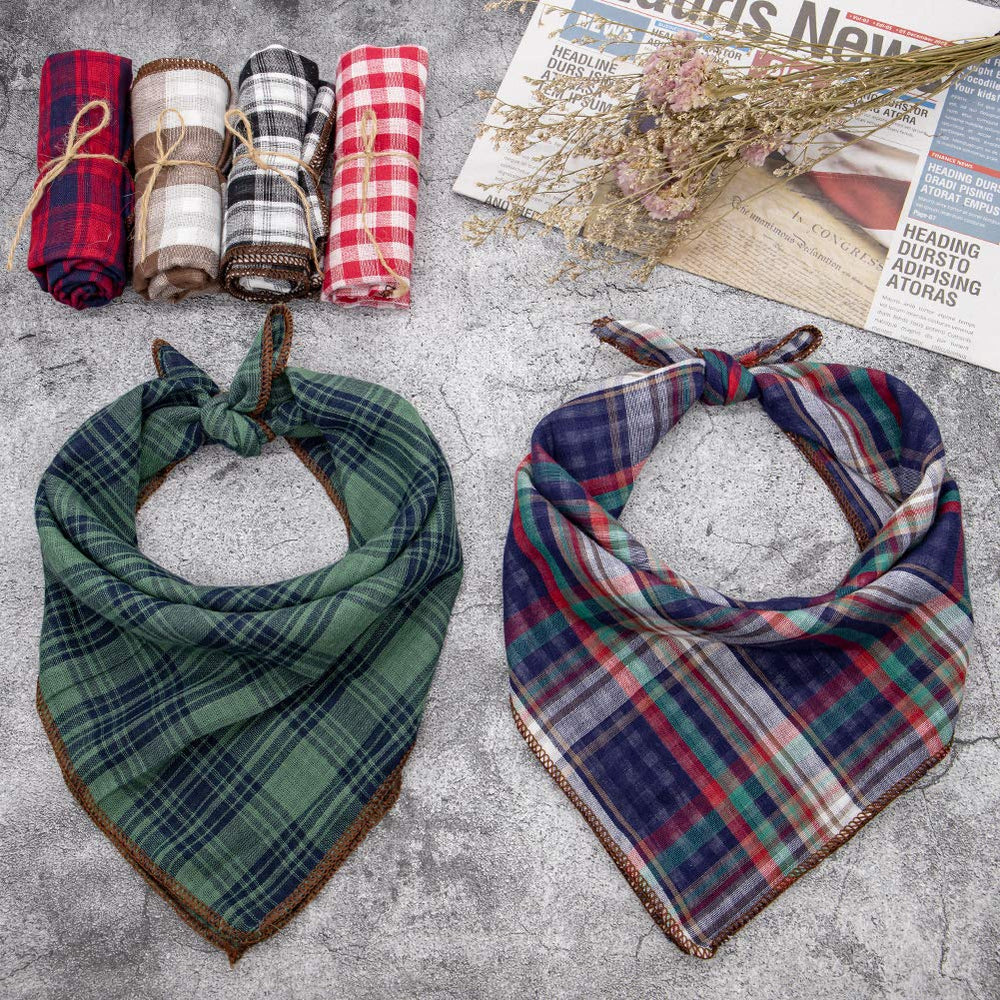 Remifa bandana chien coton réversible, prêt à changer de look