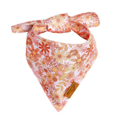 Remy+Roo bandanas daisy durable, double couche et facile à laver.