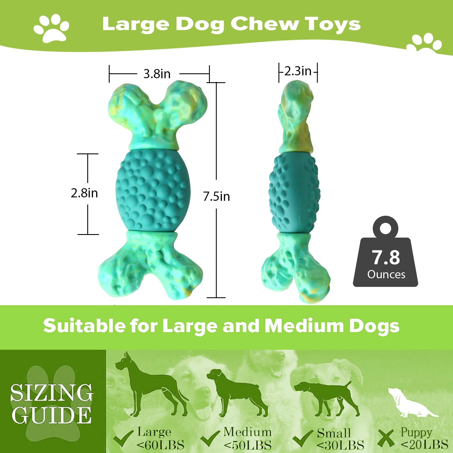 Rensh adapté pour chiens moyens et grands entre 9 et 27 kg.