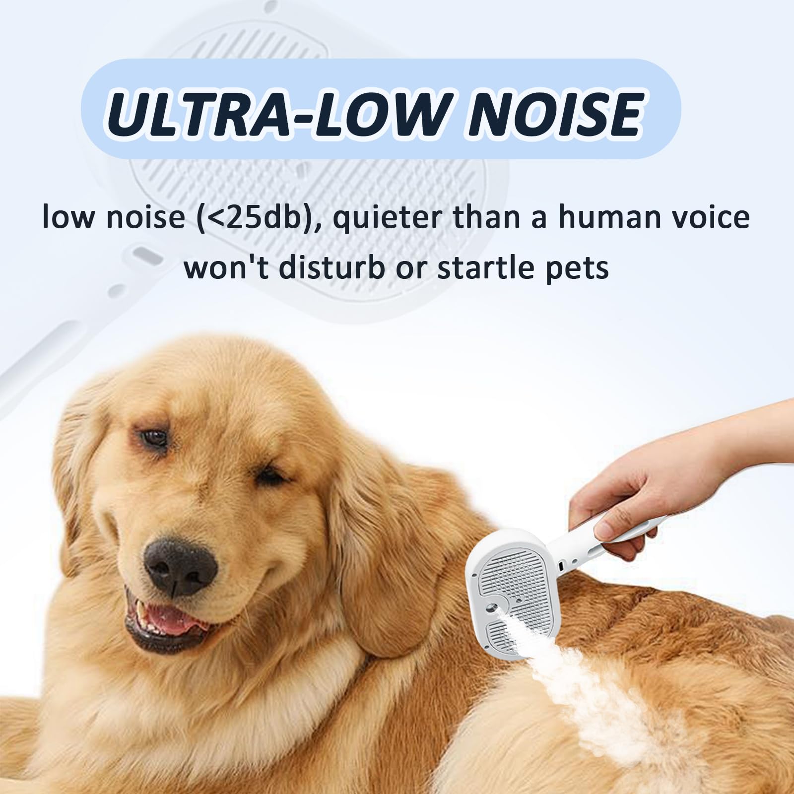 ReNu Dog Brush: usage-quotidien rapide et agréable pour votre animal.