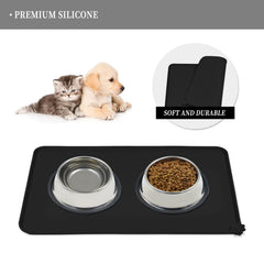 Reopet tapis alimentation anti-glisse assure stabilité de l’assiette et évite les flaques.
