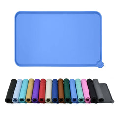 Tapis Reopet avec bords eleves pour eviter les deversements sur le sol