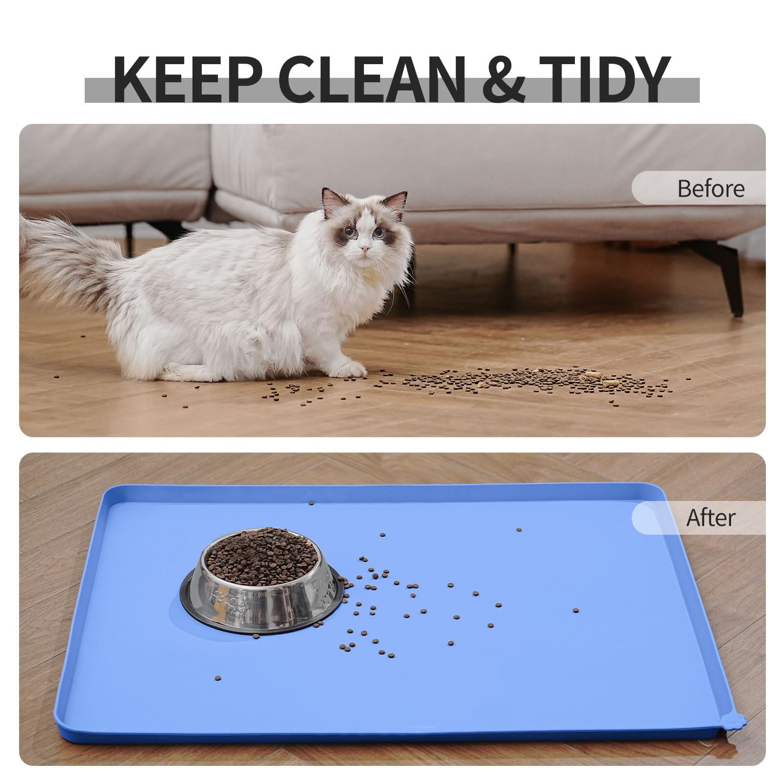Tapis Reopet protege le sol des eclaboussures et deversements
