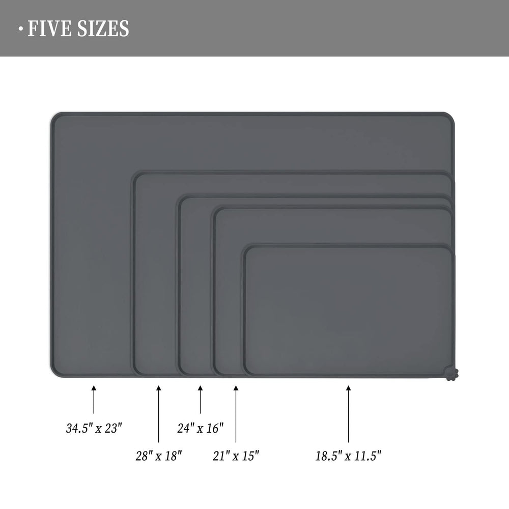 Reopet tapis alimentaire 22x14, maintien stable et propreté lors des repas.