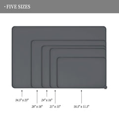 Reopet tapis alimentaire 22x14, maintien stable et propreté lors des repas.
