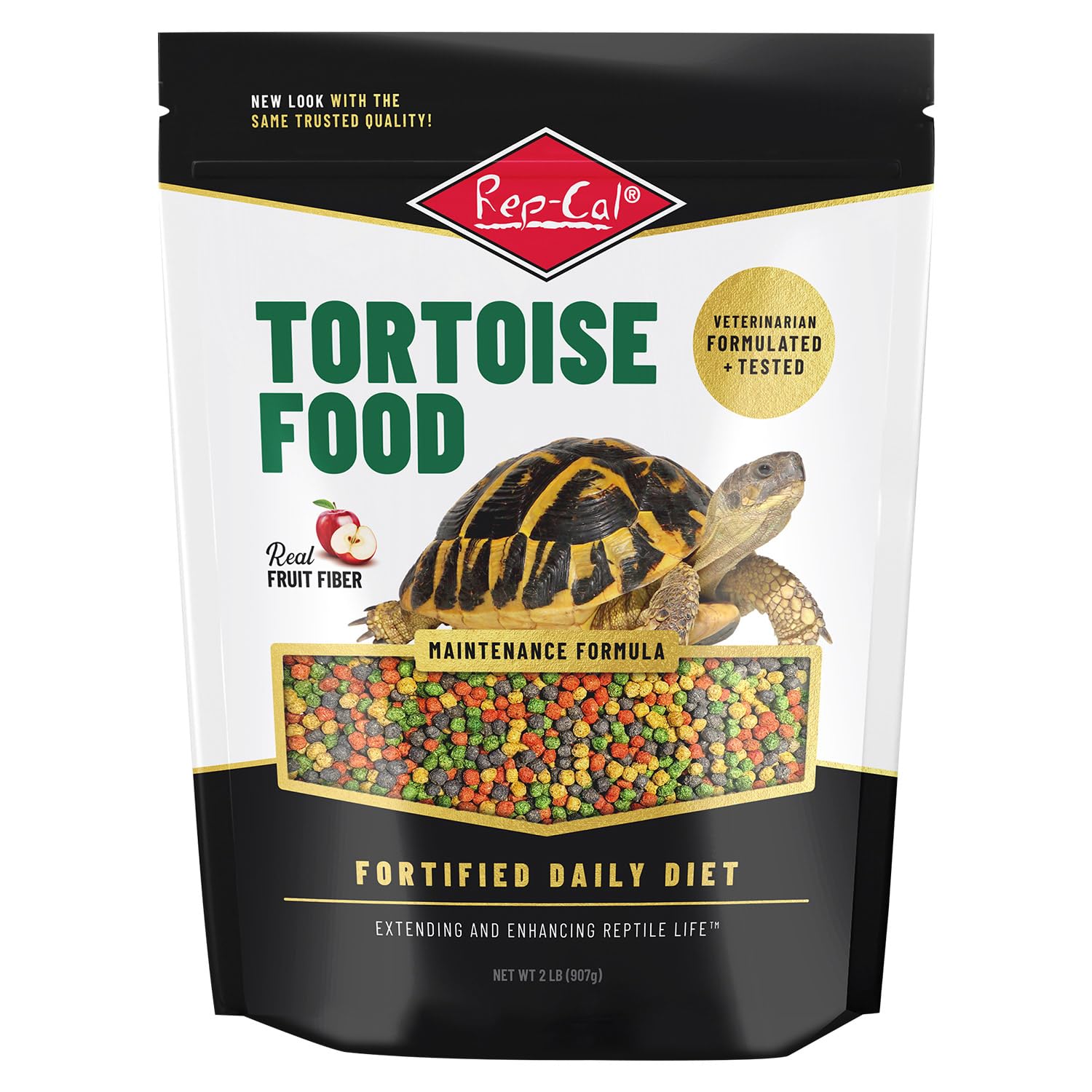 Rep-Cal Alimentation Tortue Adulte – portion équilibrée pour croissance et vitalité.
