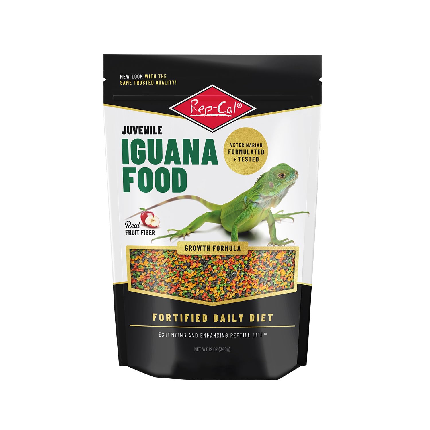 Rep-Cal alimentation jeune iguane 12oz favorise la croissance et les nutriments essentiels