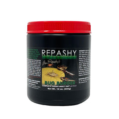 Repashy Bug Burger : bocal montrant la gelée prête à nourrir les grillons avec hydratation et calcium fortifié.