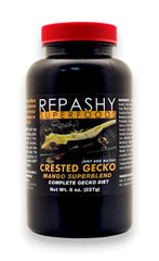 Repashy Gecko à Crête Mangue Superblend, flacon, alimentation complète pour gecko à crête et appétit soutenu