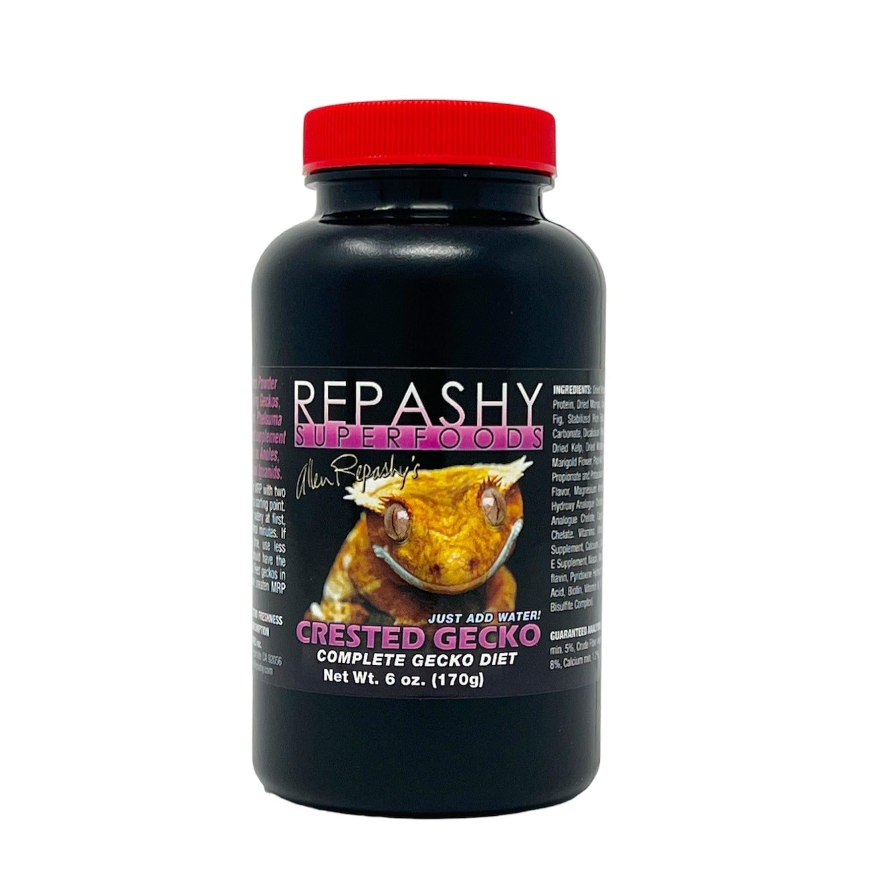 Repashy régime gecko à crête banane: alimentation complète pour geckos fruitivores, croissance saine