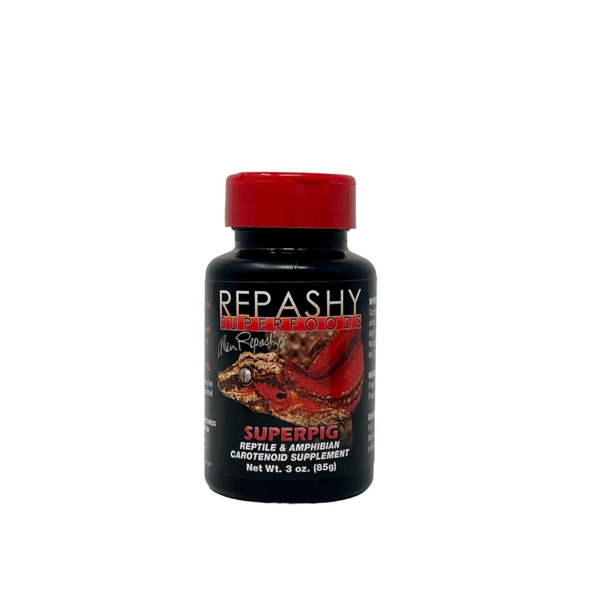 Repashy SuperPig, bocal 3 oz, poudre caroténoïde pour reptiles et oiseaux – améliore les couleurs