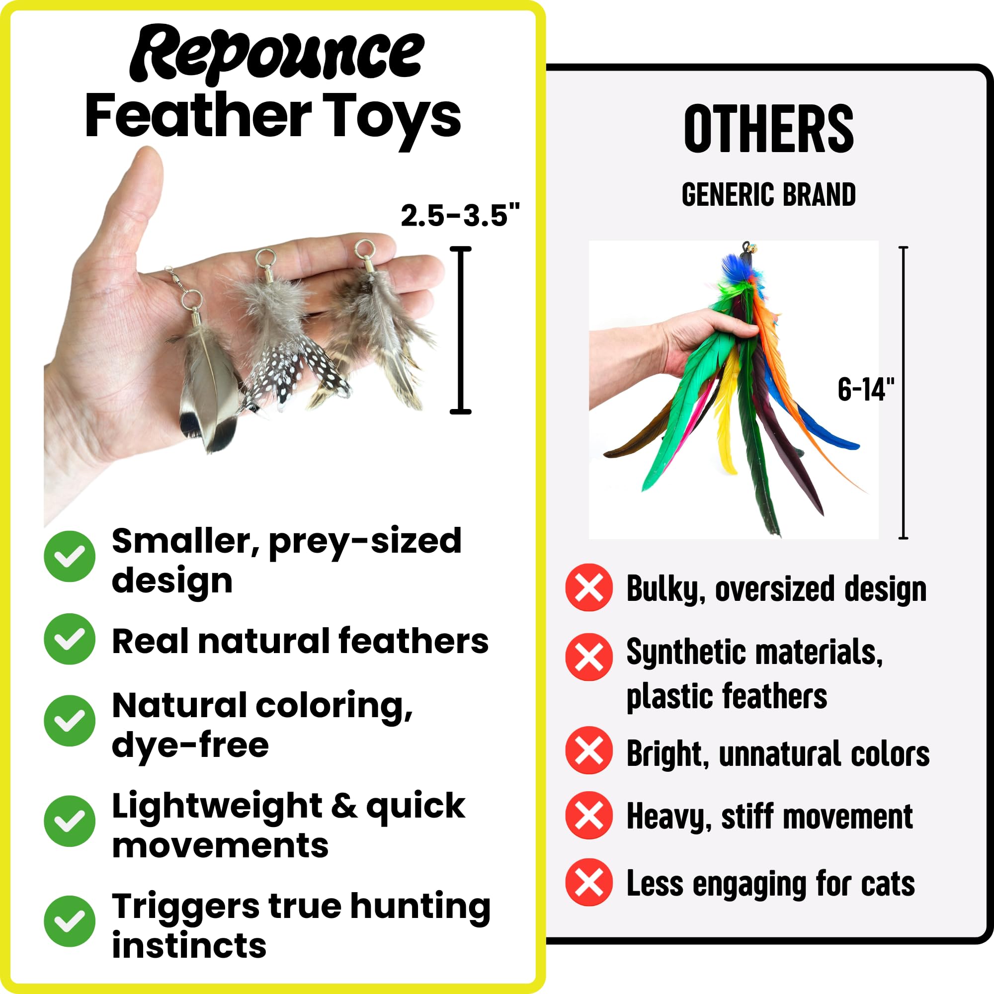 Accessoires robustes et durables pour Repounce Forever Stick.
