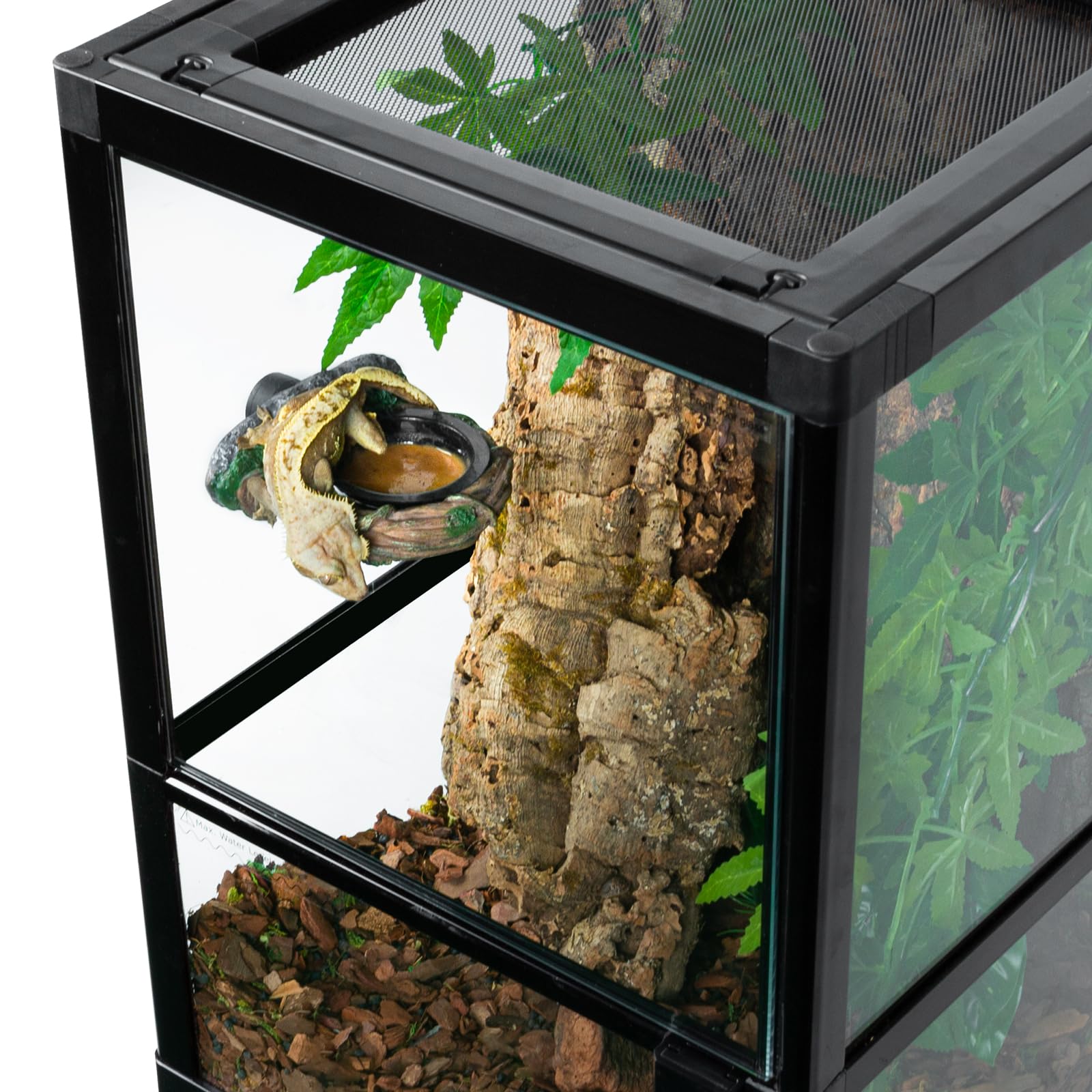 REPTI ZOO bol-eau-reptile pratique pour l’hydratation et le nettoyage.