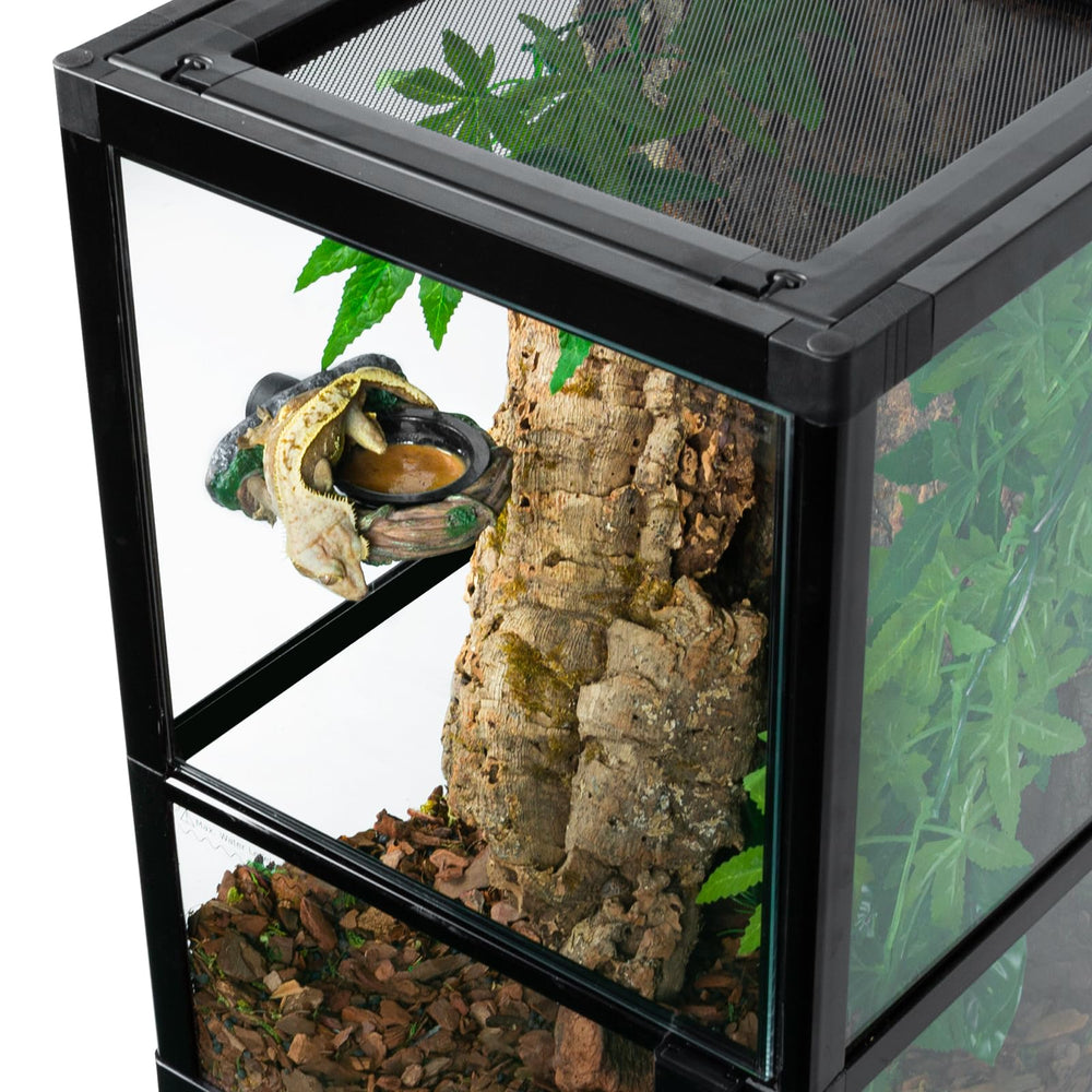 REPTI ZOO bol-eau-reptile pratique pour l’hydratation et le nettoyage.