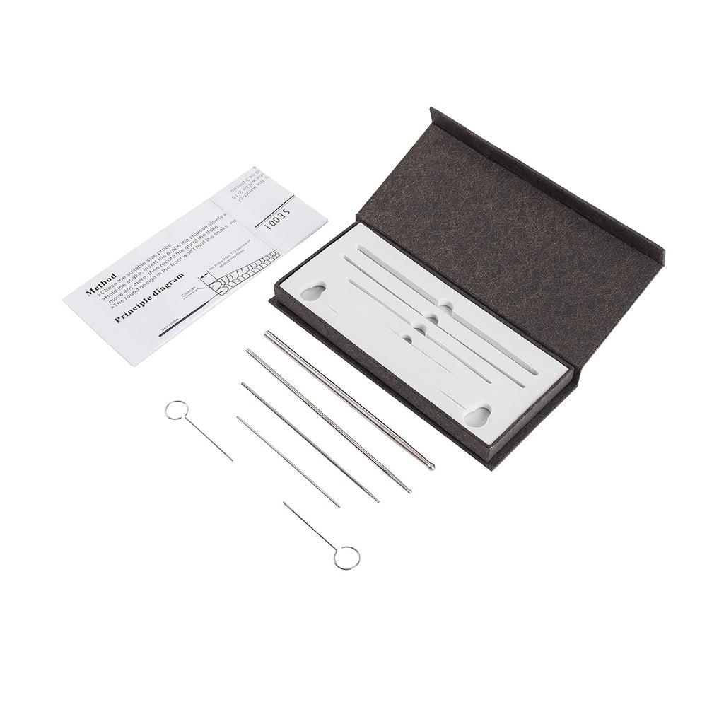 REPTI ZOO kit de sondes pour serpents avec embout rond pour sexage précis