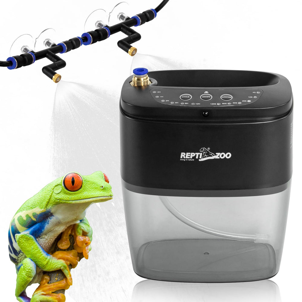 Design portable du REPTI ZOO Mister Fogger pour brumiser en déplacement