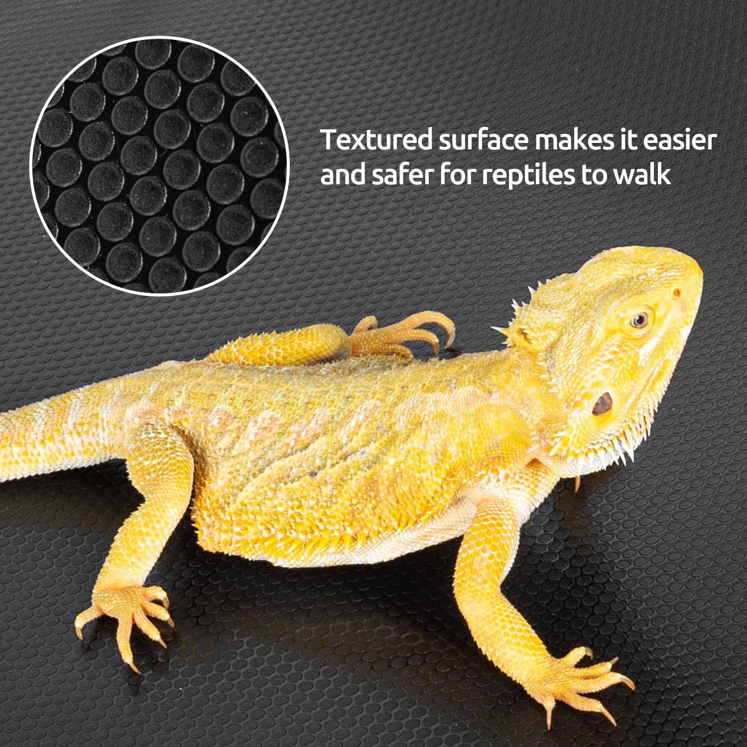 REPTI ZOO tapis substrat durable, conçu pour une utilisation longue dans le terrarium.