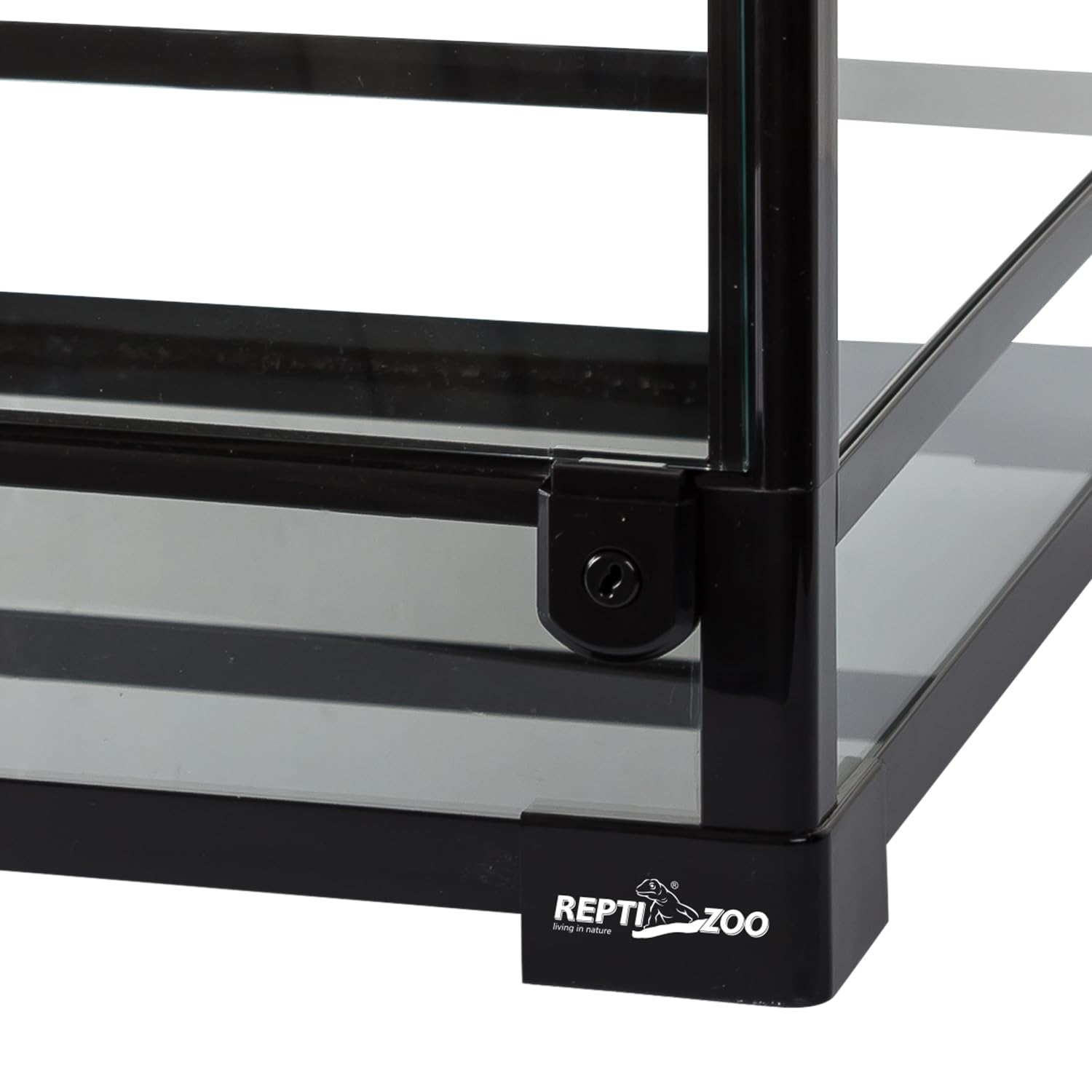 Dimensions 12x12x18 du terrarium REPTI ZOO compact et discret